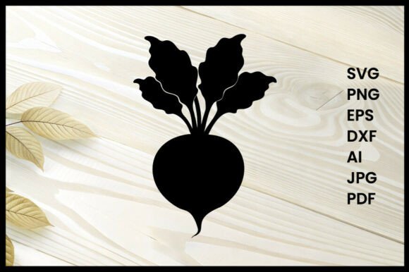 Beetroot Silhouette Illustration: A Designer’s Real-World Take