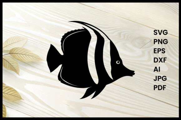 Butterfly Fish Silhouette Illustration: A Practical Embroidery Design Review