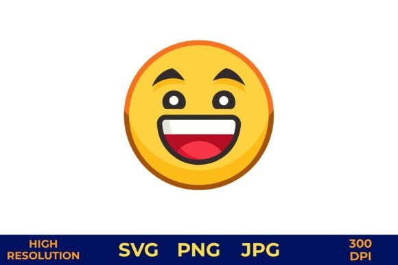 Cheerful Emoji Icon for Embroidery Projects: A Designer’s Perspective