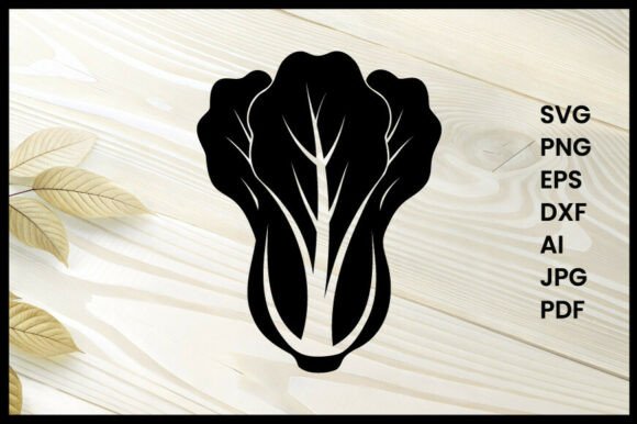 Vegetable Silhouette Illustration: A Minimalist Embroidery Design Review